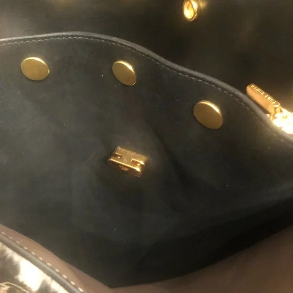 Authentic Leopard Tory Burch Lee Radziwill Double Bag. Pony Hair Italian suede - Picture 6 of 9